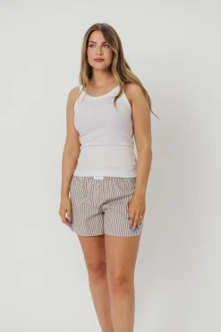 Outlet Worth Collective Ariel Organic Cotton Tank in White