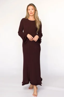 Best Worth Collective Arlet Dress in Brown - Bump Friendly