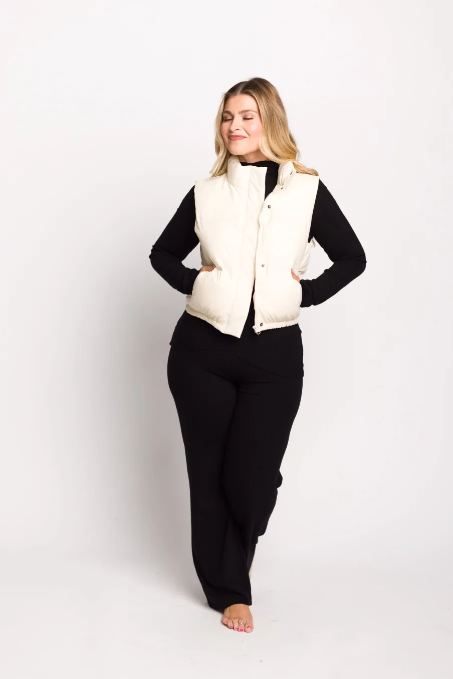 Best Worth Collective Aspen Vest in Cappuccino Foam