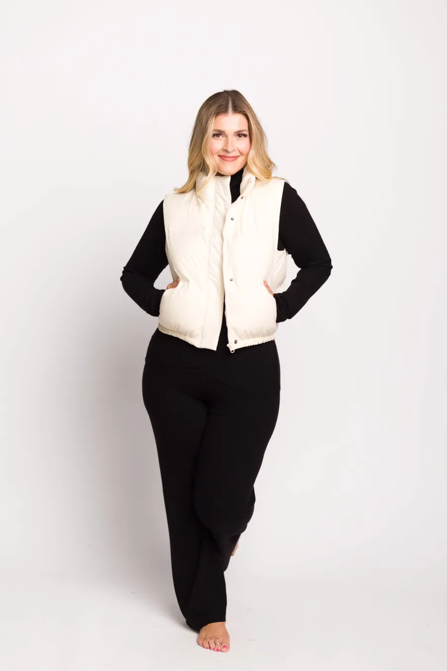 Best Worth Collective Aspen Vest in Cappuccino Foam