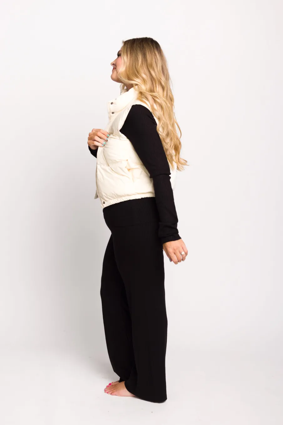 Best Worth Collective Aspen Vest in Cappuccino Foam