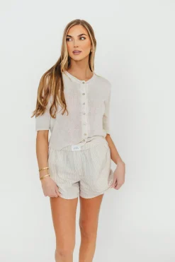 Outlet Worth Collective Bay Cardigan in Oatmeal
