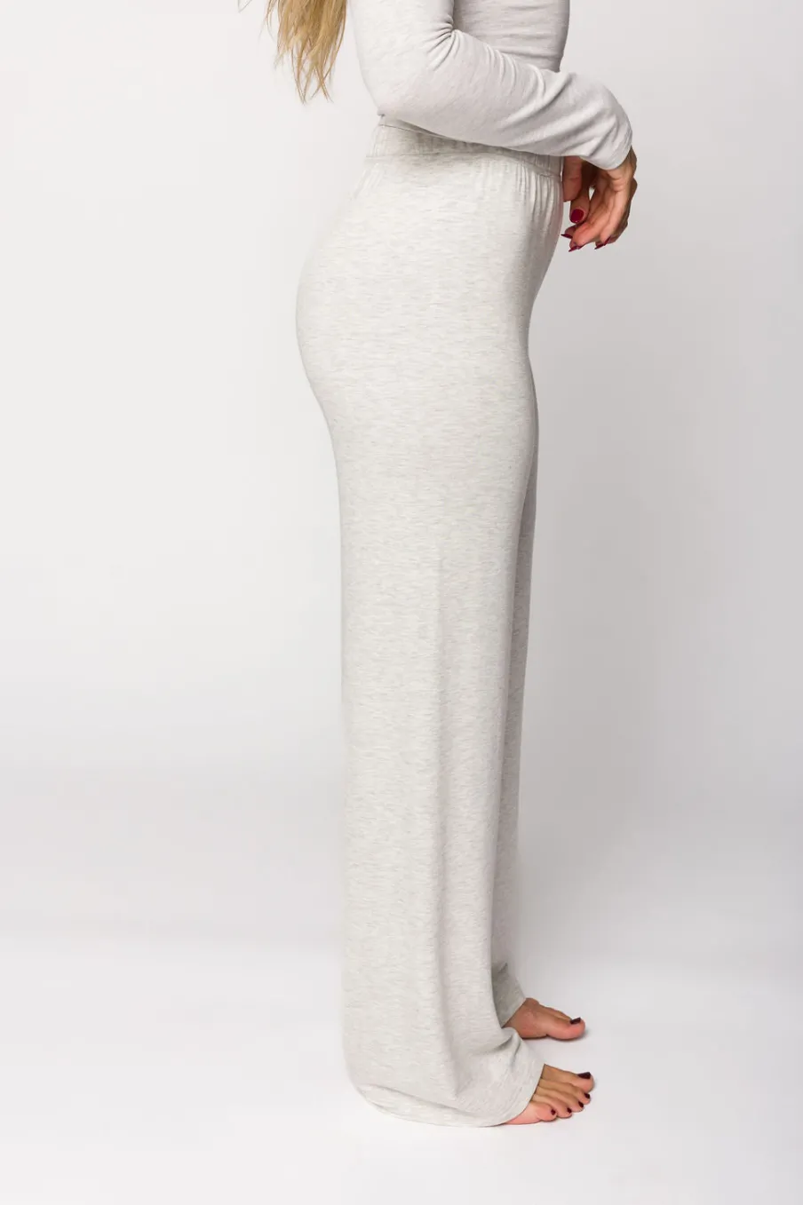 New Worth Collective Be Mine Lounge Pant in Carrara