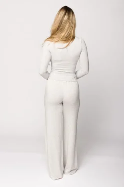 New Worth Collective Be Mine Lounge Pant in Carrara