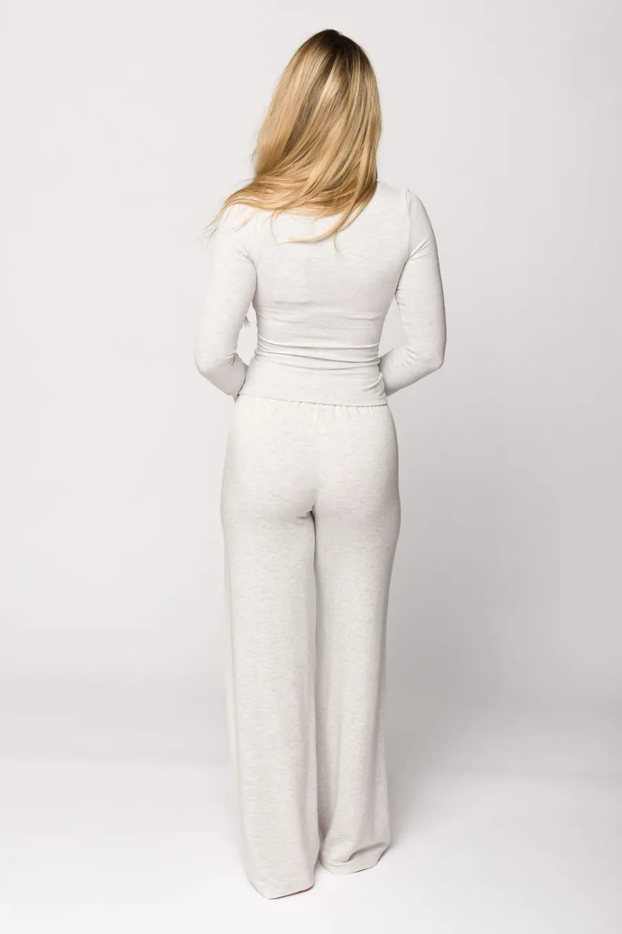 New Worth Collective Be Mine Lounge Pant in Carrara