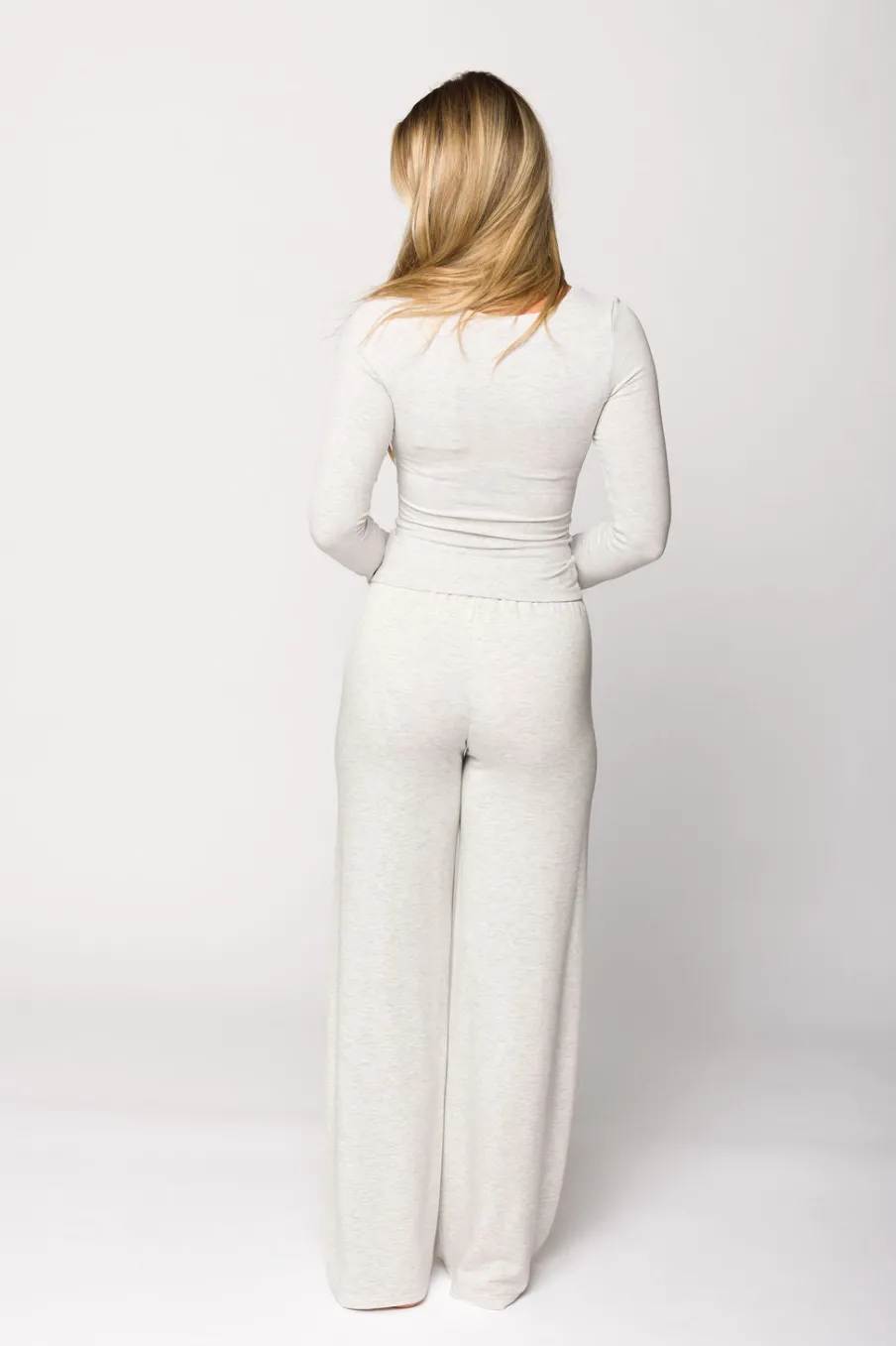 New Worth Collective Be Mine Lounge Pant in Carrara