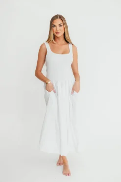 Discount Worth Collective Betty Dress in White