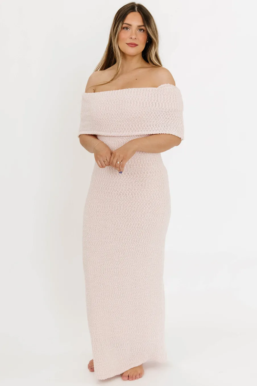 Fashion Worth Collective Brit Maxi Dress in Dusty Pink *PRE-ORDER*
