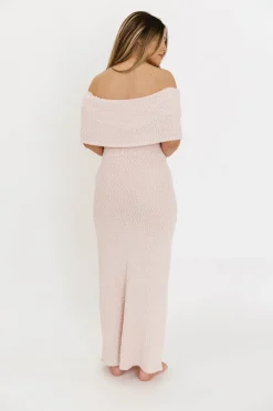 Fashion Worth Collective Brit Maxi Dress in Dusty Pink *PRE-ORDER*