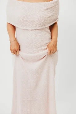 Fashion Worth Collective Brit Maxi Dress in Dusty Pink *PRE-ORDER*