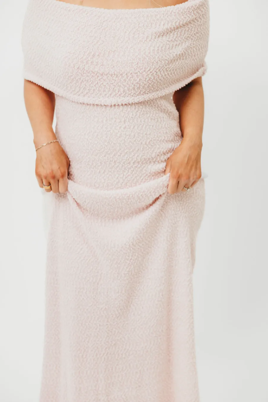 Fashion Worth Collective Brit Maxi Dress in Dusty Pink *PRE-ORDER*
