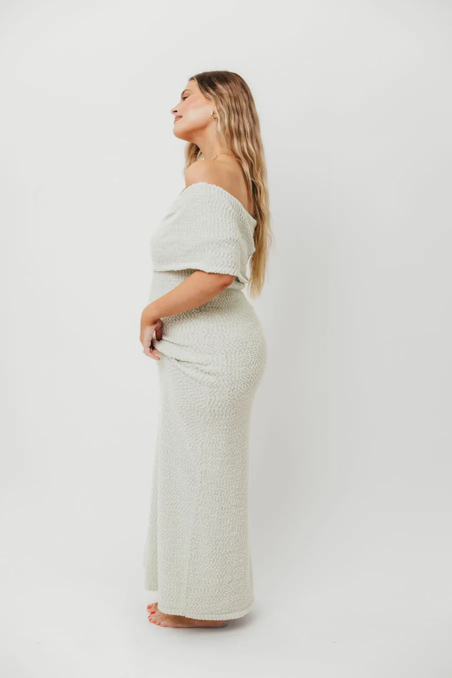 Hot Worth Collective Brit Maxi Dress in Seafoam *PRE-ORDER*