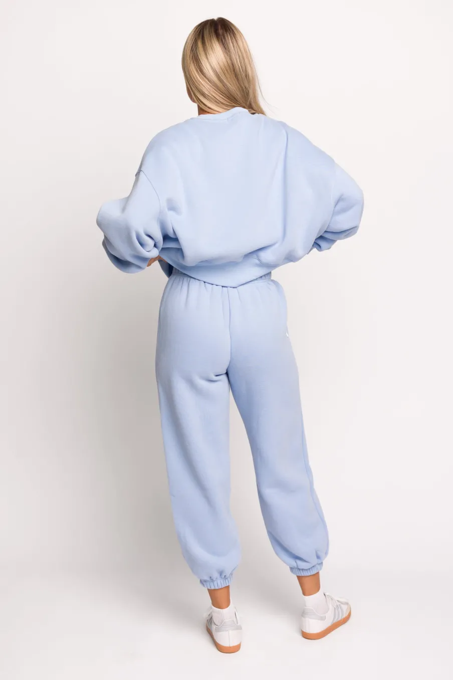 Discount Worth Collective Comfy Cozy Sweatpants in Baby Blue - Top Sold Separately