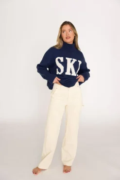 Discount Worth Collective Corduroy Pants in Cream