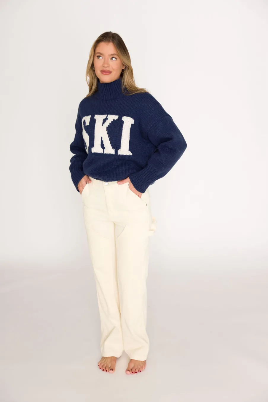 Discount Worth Collective Corduroy Pants in Cream