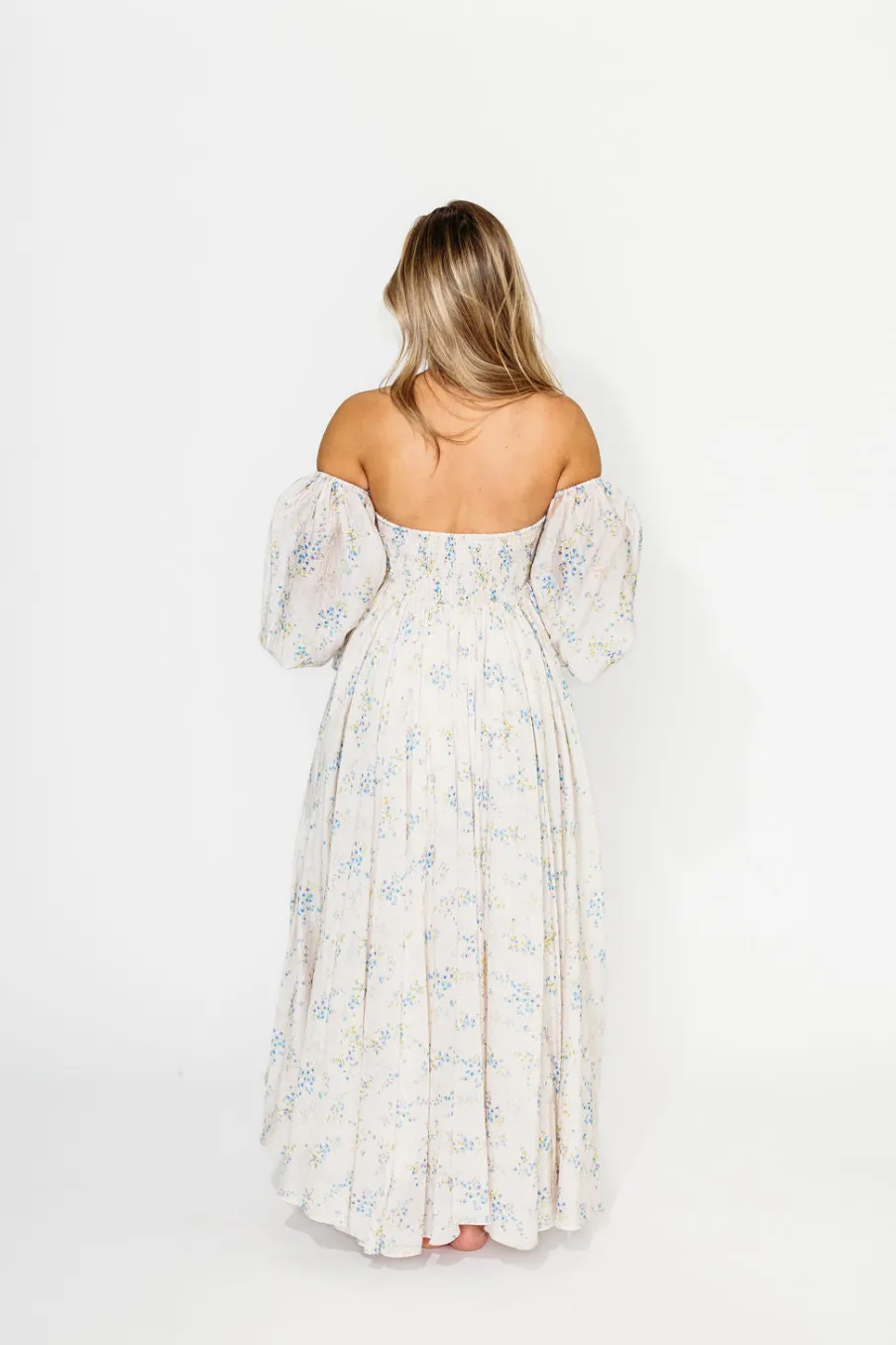 Sale Worth Collective Dear Skye Floral Dress in Blue
