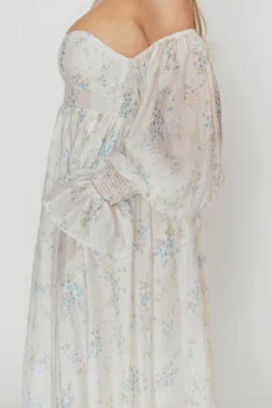 Sale Worth Collective Dear Skye Floral Dress in Blue