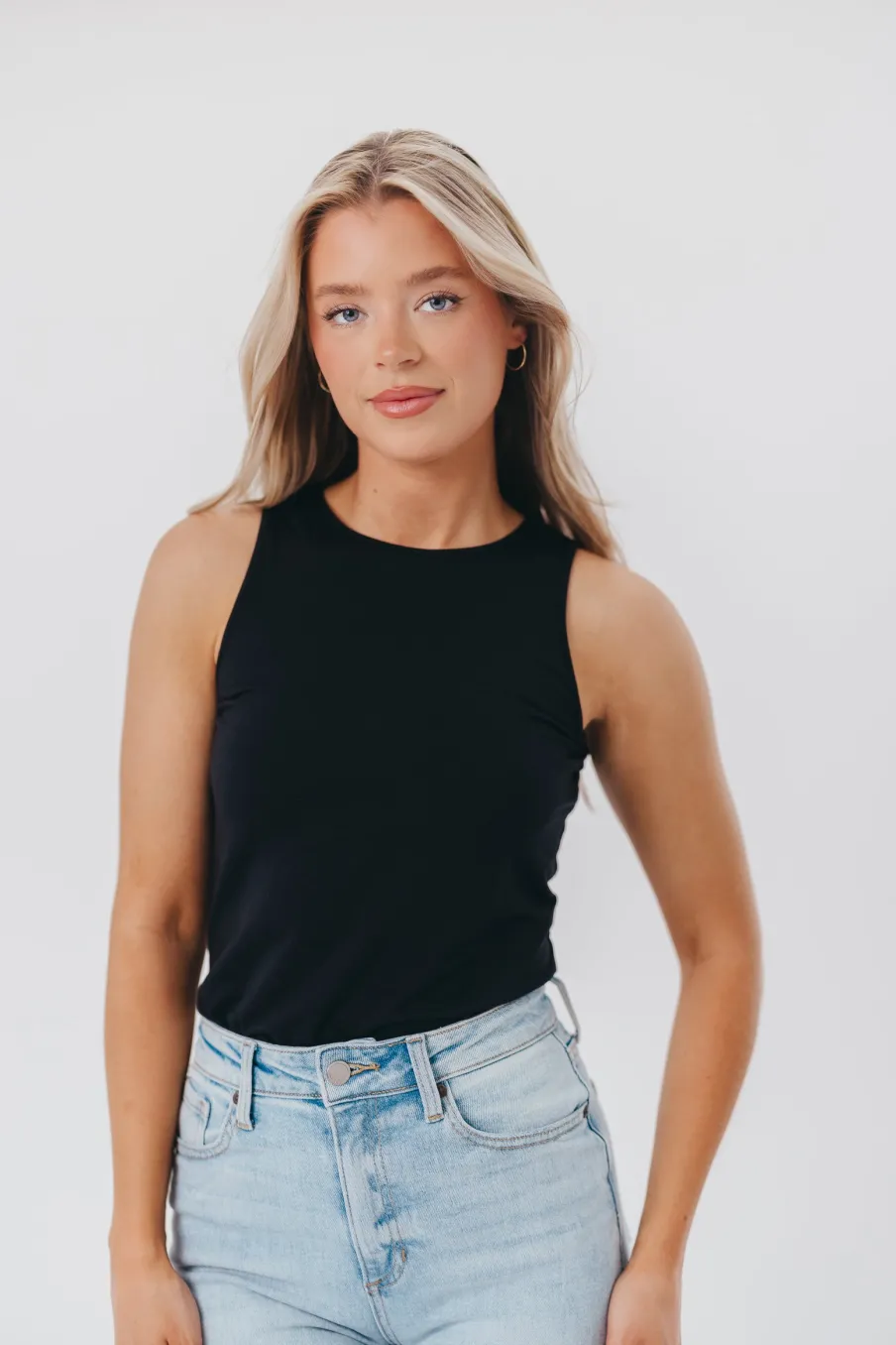 Fashion Worth Collective Eliana Tank in Black