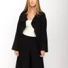 Sale Worth Collective Elsa Sweater Coat in Black