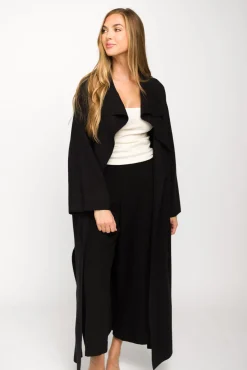 Sale Worth Collective Elsa Sweater Coat in Black