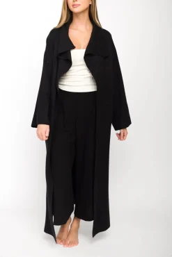 Sale Worth Collective Elsa Sweater Coat in Black