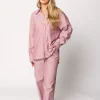 Clearance Worth Collective Ex-Boyfriend Pant in Nantucket Stripe
