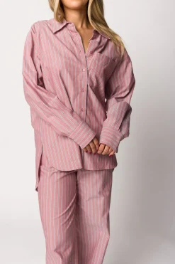 Clearance Worth Collective Ex-Boyfriend Pant in Nantucket Stripe