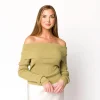 Clearance Worth Collective First Glance Top in Olive