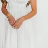 Outlet Worth Collective Hannah Midi Dress in White