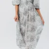 Best Worth Collective Harlow Maxi Dress in Forest - Bump Friendly (S-XL)