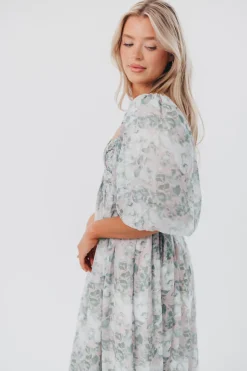 Best Worth Collective Harlow Maxi Dress in Forest - Bump Friendly (S-XL)