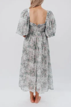 Best Worth Collective Harlow Maxi Dress in Forest - Bump Friendly (S-XL)