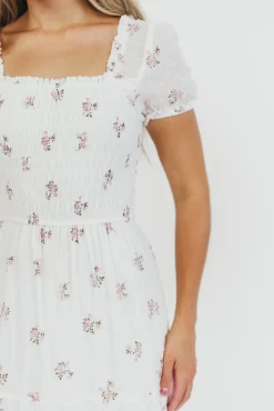 Fashion Worth Collective Harper Worth Maxi Dress in Pink Floral - Bump Friendly ($40 off This W