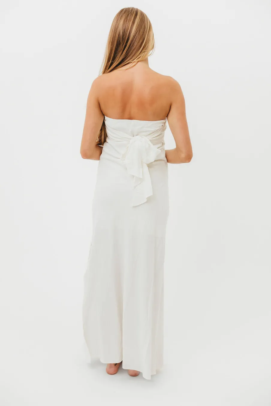 Best Worth Collective Heaven-Sent Maxi Dress in Ivory