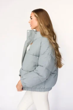 Sale Worth Collective Jasmine Oversized Puffer Jacket in Iceberg