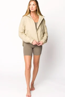 Sale Worth Collective Layla Puffer Jacket in Bone