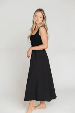 Fashion Worth Collective Lucinda Maxi Dress in Black