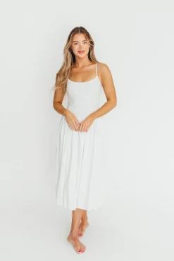 Sale Worth Collective Lucy Midi Dress in White
