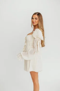 Online Worth Collective Macbeth Mini Dress in Cream