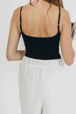 Best Worth Collective Make a Move Bodysuit in Black