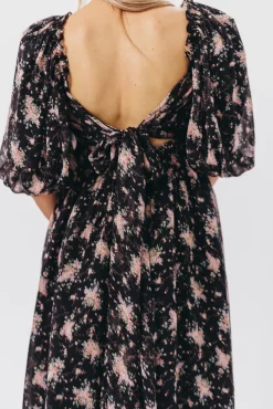 Discount Worth Collective Melody Maxi Dress in Black - Bump Friendly & Inclusive Sizing (S-3XL)