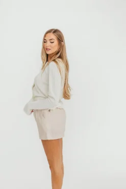 Best Worth Collective Molly Cardigan in Cream