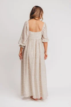 New Worth Collective Mona 'Love Story' Maxi Dress - Bump Friendly and Inclusive Sizing (S-3