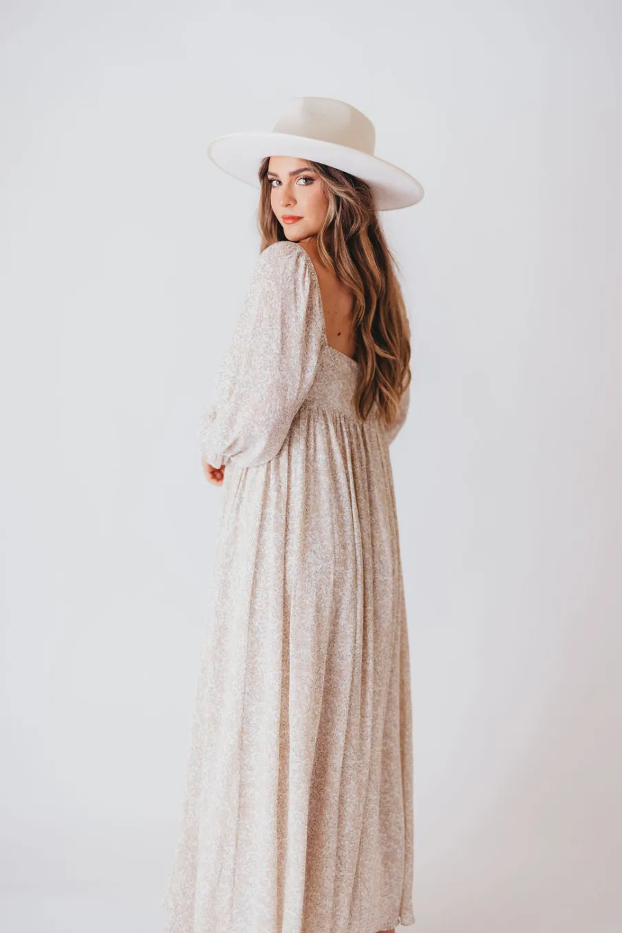 New Worth Collective Mona 'Love Story' Maxi Dress - Bump Friendly and Inclusive Sizing (S-3
