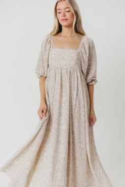 New Worth Collective Mona 'Love Story' Maxi Dress - Bump Friendly and Inclusive Sizing (S-3