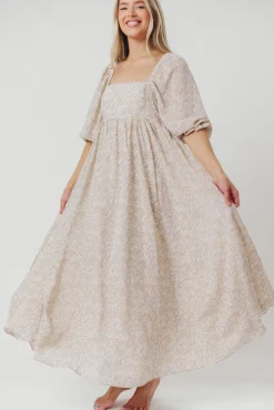 New Worth Collective Mona 'Love Story' Maxi Dress - Bump Friendly and Inclusive Sizing (S-3