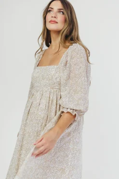 New Worth Collective Mona 'Love Story' Maxi Dress - Bump Friendly and Inclusive Sizing (S-3