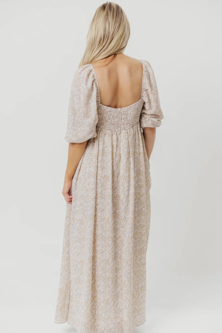 New Worth Collective Mona 'Love Story' Maxi Dress - Bump Friendly and Inclusive Sizing (S-3
