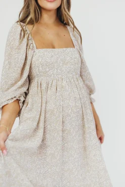 New Worth Collective Mona 'Love Story' Maxi Dress - Bump Friendly and Inclusive Sizing (S-3