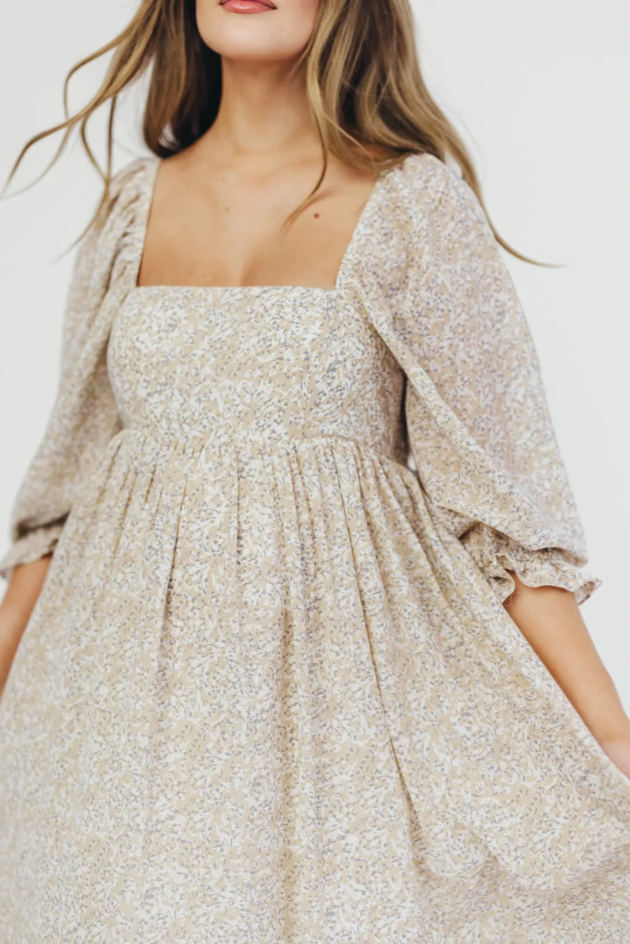 New Worth Collective Mona 'Love Story' Maxi Dress - Bump Friendly and Inclusive Sizing (S-3